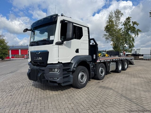 Dépanneuse MAN MAN TGS 35.520 8x2H Baumaschinentransporter