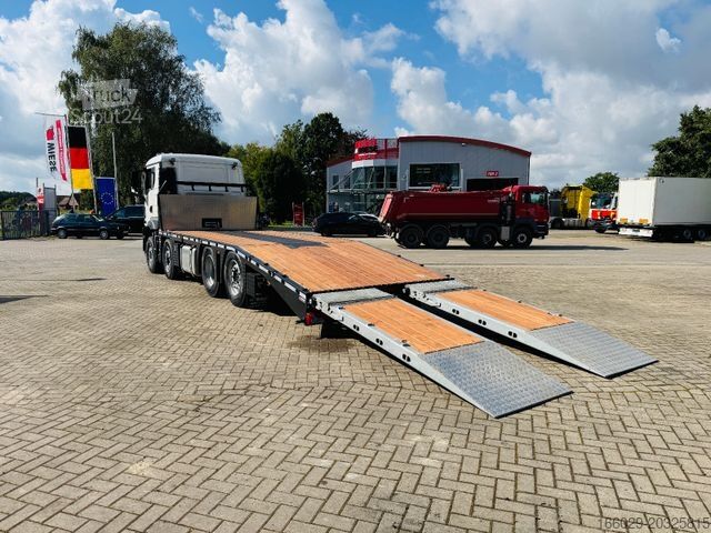 Dépanneuse MAN MAN TGS 35.520 8x2H Baumaschinentransporter