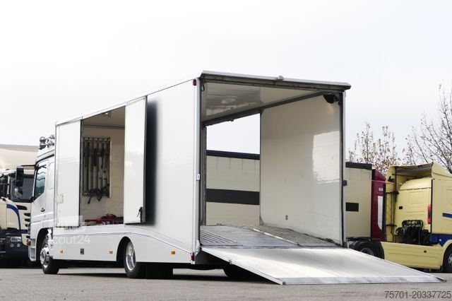 شاحنة نقل سيارات مغلقة MERCEDES-BENZ Atego 822 Autotransporter Geschloss. Automatik