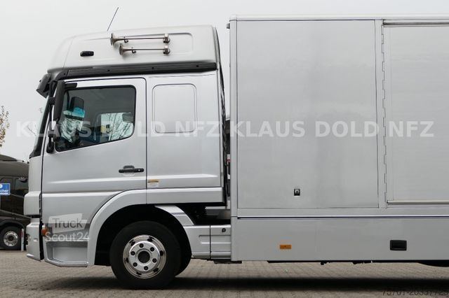 شاحنة نقل سيارات مغلقة MERCEDES-BENZ Atego 822 Autotransporter Geschloss. Automatik