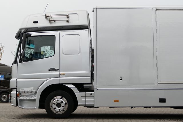 شاحنة نقل سيارات مغلقة MERCEDES-BENZ Atego 822 Autotransporter Geschloss. Automatik