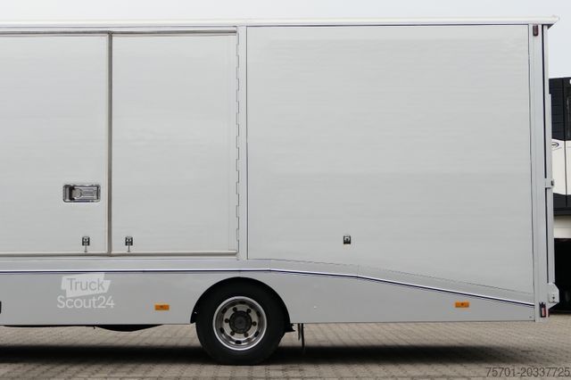 Dodávka na prepravu áut MERCEDES-BENZ Atego 822 Autotransporter Geschloss. Automatik