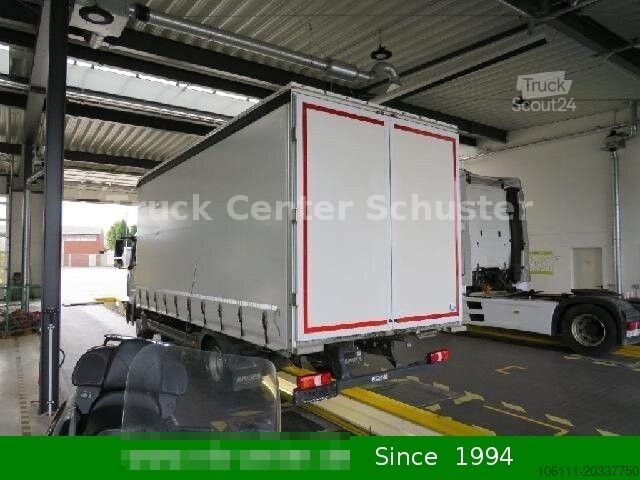 Furgão cortina de lona MERCEDES-BENZ Atego 821L/4220/4x2 tainsider/Heckporta