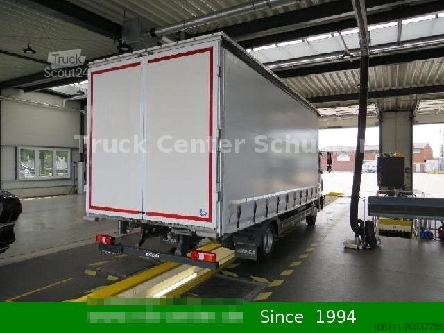 Furgão cortina de lona MERCEDES-BENZ Atego 821L/4220/4x2 tainsider/Heckporta