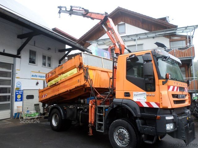 Otros IVECO Euro Trakker AD 190 T 330 Kipper Kran Klima EU 5