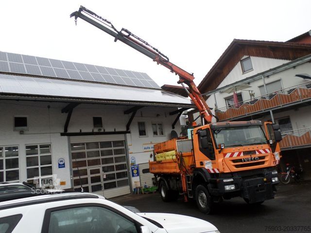 Otros IVECO Euro Trakker AD 190 T 330 Kipper Kran Klima EU 5