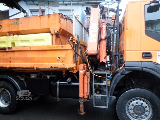 Otros IVECO Euro Trakker AD 190 T 330 Kipper Kran Klima EU 5