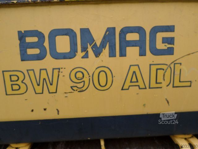 Envalsvält BOMAG Walze mit Rüttler   BW 90 ADL