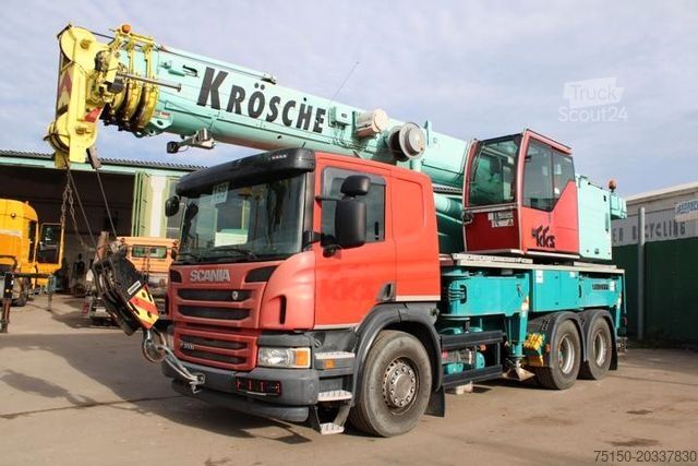 Truck mounted crane SCANIA LIEBHERR LTF 1035 - 35 to - Nr.: 159