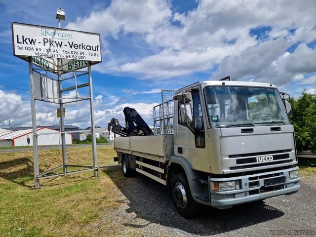 Autožeriav IVECO 120 E 23 Euro Cargo Kran Effer 110 Seil 16 m