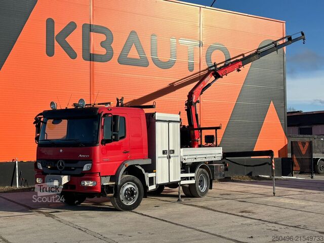 Відкрите тіло Mercedes-Benz Atego 1329 4x4 FASSI F110 / WINCH