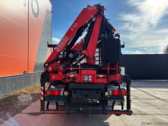 Відкрите тіло Mercedes-Benz Atego 1329 4x4 FASSI F110 / WINCH