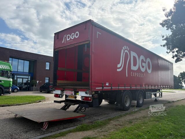 Schuifzeilen Groenewegen DRO-14-18B 2-Axle Tautiner / BPW Axles / Steeri...