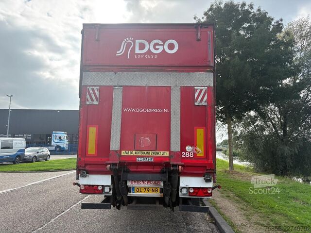 Schuifzeilen Groenewegen DRO-14-18B 2-Axle Tautiner / BPW Axles / Steeri...