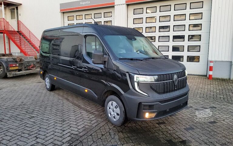 Bestelbus Renault Master 150.35  EURO 6  L3H2 GESLOTEN ZWART META...