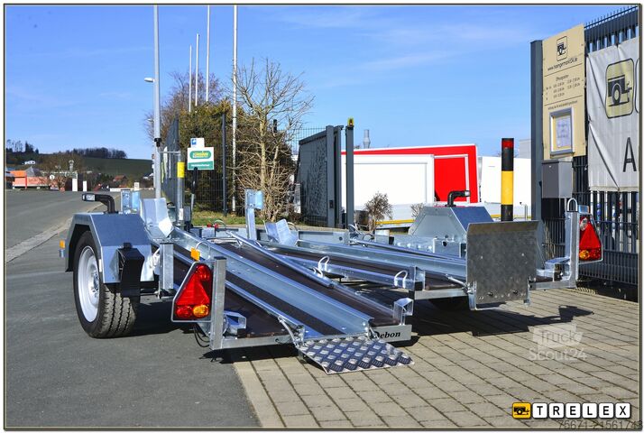 Kofferanhänger Debon RM2 Zweimotorradanhänger Einzelabsenkung