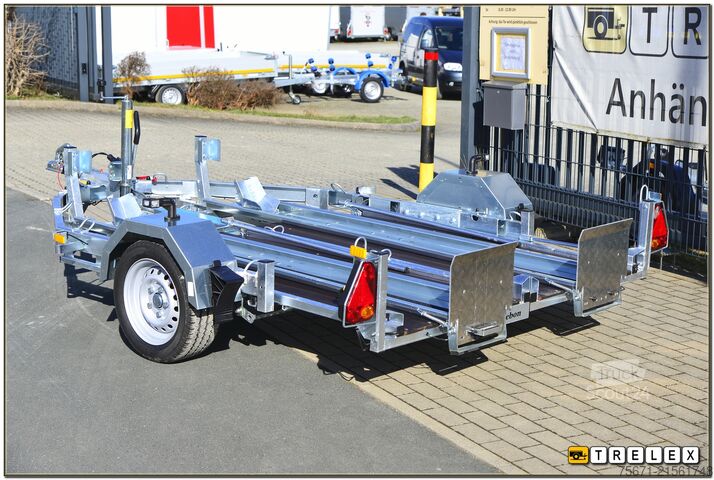 Kofferanhänger Debon RM2 Zweimotorradanhänger Einzelabsenkung