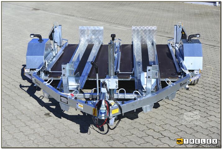 Kofferanhänger Debon RM2 Zweimotorradanhänger Einzelabsenkung