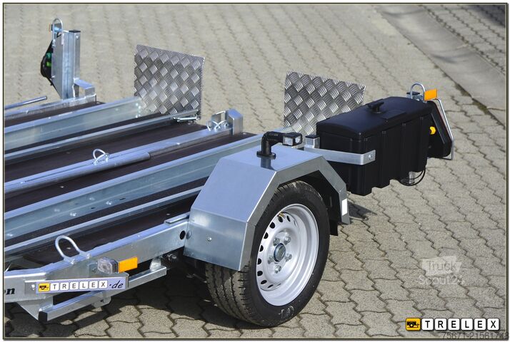 Kofferanhänger Debon RM2 Zweimotorradanhänger Einzelabsenkung