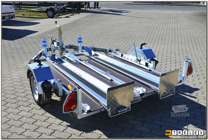 Kofferanhänger Debon RM2 Zweimotorradanhänger Einzelabsenkung