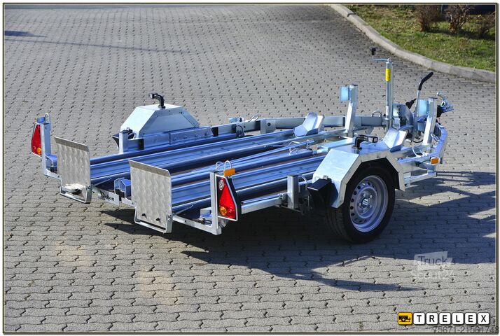 Kofferanhänger Debon RM2 Zweimotorradanhänger Einzelabsenkung