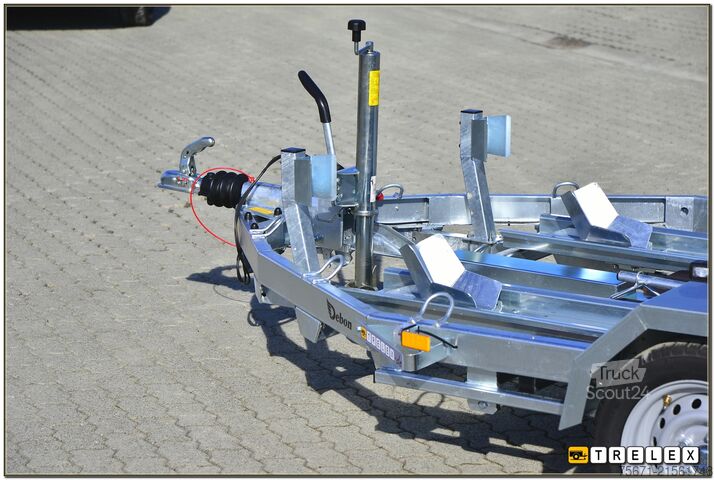 Kofferanhänger Debon RM2 Zweimotorradanhänger Einzelabsenkung