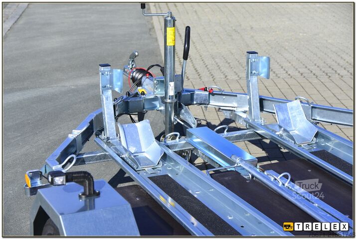 Kofferanhänger Debon RM2 Zweimotorradanhänger Einzelabsenkung