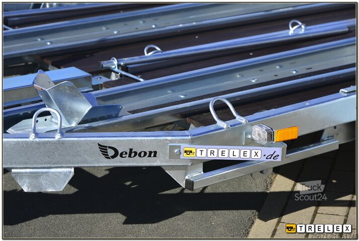 Kofferanhänger Debon RM2 Zweimotorradanhänger Einzelabsenkung
