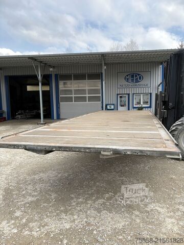 Wechselpritsche Wecon Verzinkte 8,25m BDF Plattform