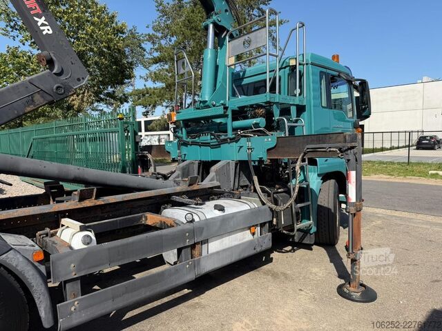 Система крюкообразных рычагов MAN TGS 26.360 6x2 HOOKLIFT + CRANE TEREX ATLAS TLC...