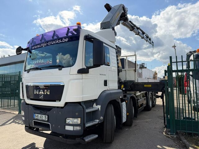 Ladepritsche MAN TGS 35.440 8x2 PRITSCHE 6m15 + KRAN PALFINGER P...