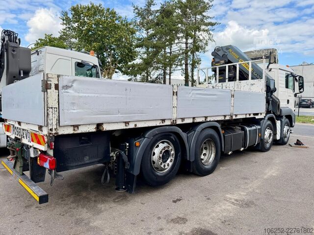 Ladepritsche MAN TGS 35.440 8x2 PRITSCHE 6m15 + KRAN PALFINGER P...