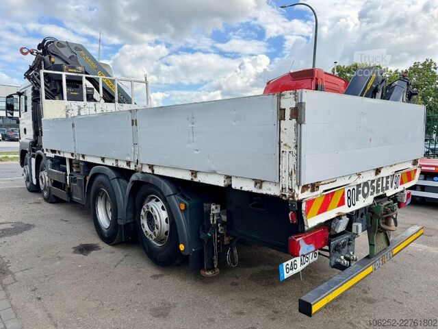 Ladepritsche MAN TGS 35.440 8x2 PRITSCHE 6m15 + KRAN PALFINGER P...