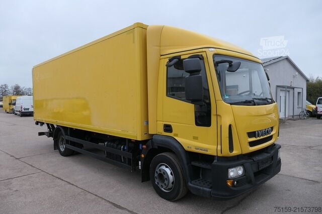 LKW mit Kofferaufbau iveco EuroCargo ML 120 E28/P AHK LBW COC AUTOMATIK Koffer 7,00x2,44x1,98