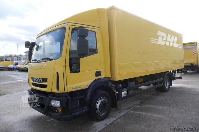 LKW mit Kofferaufbau iveco EuroCargo ML 120 E 28 AHK LBW