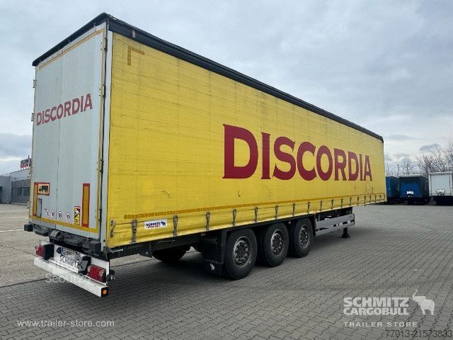 Auflieger mit Pritsche & Plane Schmitz Cargobull Curtainsider Standard