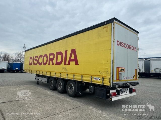 Auflieger mit Pritsche & Plane Schmitz Cargobull Curtainsider Standard