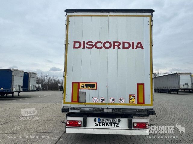 Auflieger mit Pritsche & Plane Schmitz Cargobull Curtainsider Standard