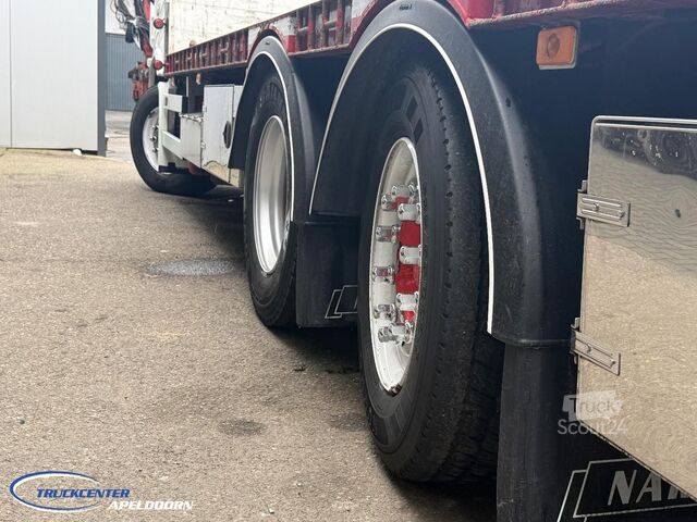 Læsseplatform Volvo FH 500 6x2 Stuuras, Voorzijde bladgeveerd