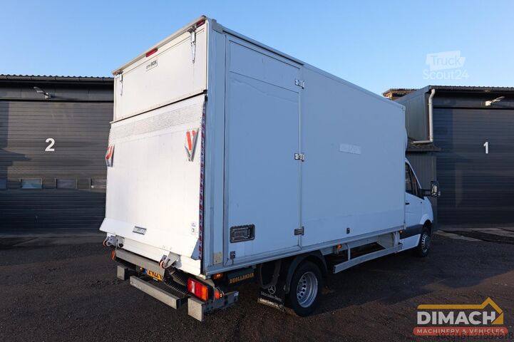 Closed box Mercedes-Benz SPRINTER 516 bakwagen - airco - DHOLLANDIA laad...