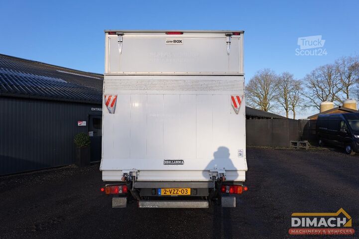 Closed box Mercedes-Benz SPRINTER 516 bakwagen - airco - DHOLLANDIA laad...