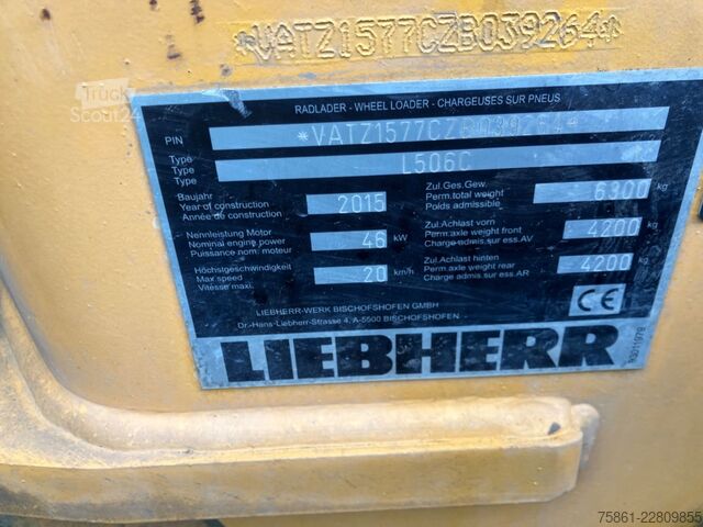 Ładowarka kołowa LIEBHERR L506C