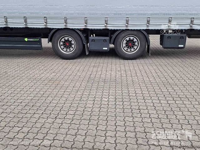 Semirremolque abierto con toldo Berger Curtainsider Mega Getränke
