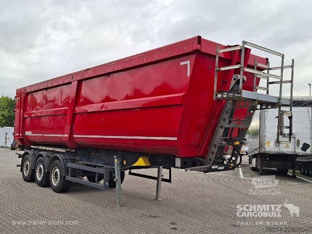 Semirremolque volquete Schmitz Cargobull Kipper Stahlrundmulde 53m³