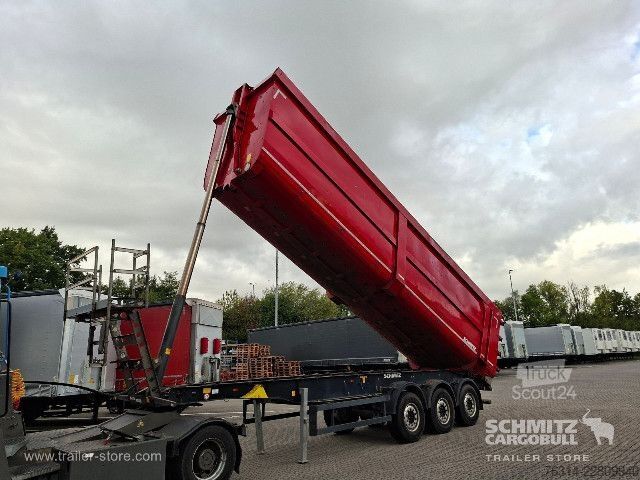 Semirremolque volquete Schmitz Cargobull Kipper Stahlrundmulde 53m³