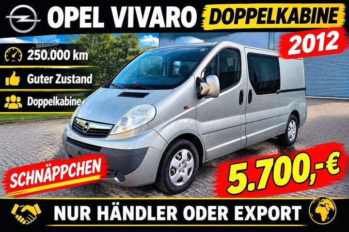 Furgoneta OPEL Vivaro Kasten L2H1 Doppelkabine *Navi*AHK