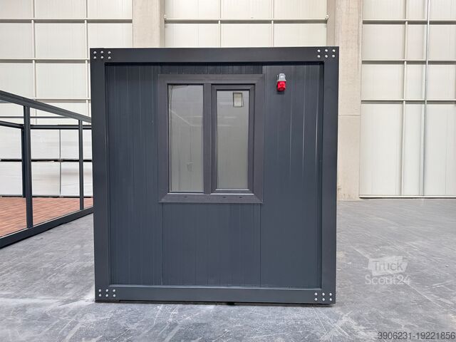 Живий контейнер Bürocontainer / Wohncontainer / Baucontainer Modell NIGHT OFFICE