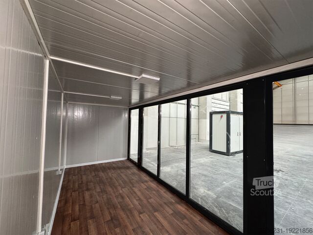 Живий контейнер Bürocontainer / Wohncontainer / Baucontainer Modell NIGHT OFFICE