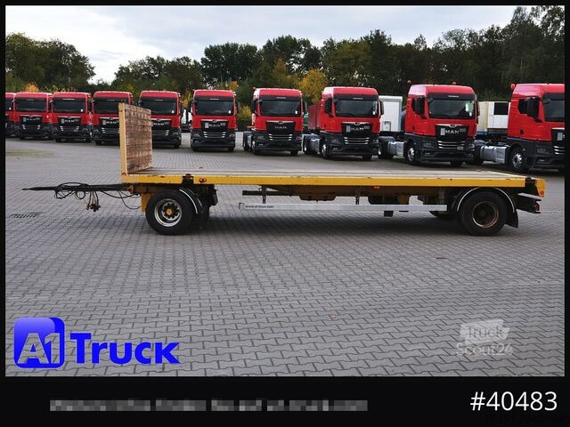 Ανοικτό ρυμουλκούμενο RENDERS Pritsche, Plattform, Twistlock, Container