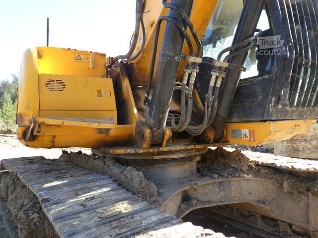 Excav.–Pelleteuse sur chenilles JCB JS 370 NLC  6 Zyl. ISUZU Mot.